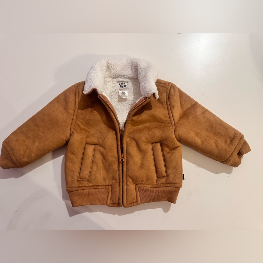 OshKosh B'gosh Brown Sherpa-Lined Jacket